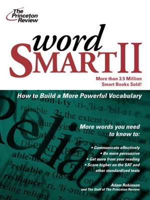 cover image of Word Smart II